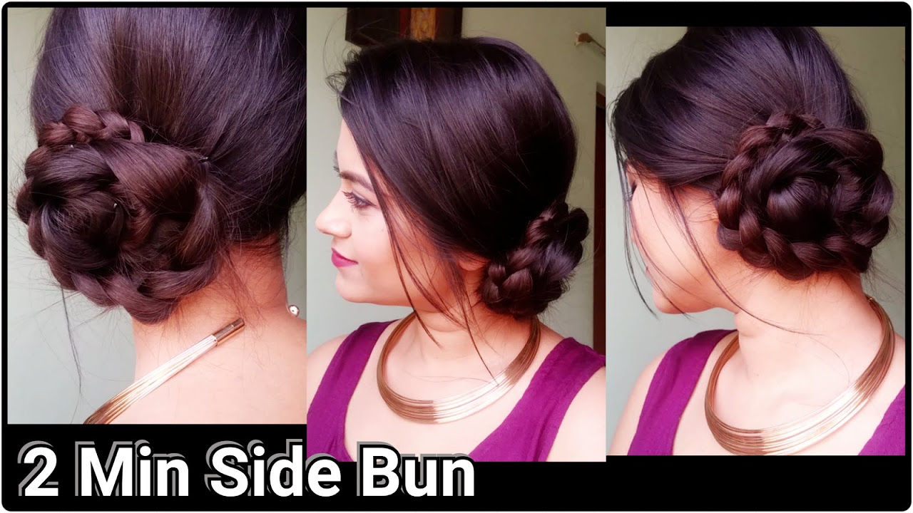 Makeup Studio By Tannu Narula - The flawless Bun with perfect section and  lower side bun with flower on the side. She loved the hair do the most💋 A  very happy client